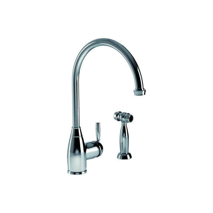 Abode Brompton Single Lever Mixer Tap with Handspray - Unbeatable Bathrooms