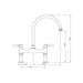 Abode Brompton Bridge Mixer Tap - Unbeatable Bathrooms