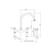 Abode Brompton Bridge Mixer Tap with Handspray - Unbeatable Bathrooms