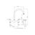 Abode Brompton Bridge Mixer Tap with Handspray - Unbeatable Bathrooms