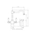 Abode Bayenne Monobloc Mixer Tap with Handspray - Unbeatable Bathrooms