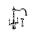 Abode Bayenne Monobloc Mixer Tap with Handspray - Unbeatable Bathrooms