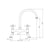 Abode Langley Bridge Mixer Tap - Unbeatable Bathrooms