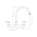 Abode Brompton 3 Part Mixer Tap - Unbeatable Bathrooms