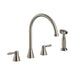 Abode Brompton 3 Part Mixer Tap with Handspray - Unbeatable Bathrooms