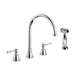 Abode Astbury 3 Part Mixer Tap with Handspray - Unbeatable Bathrooms