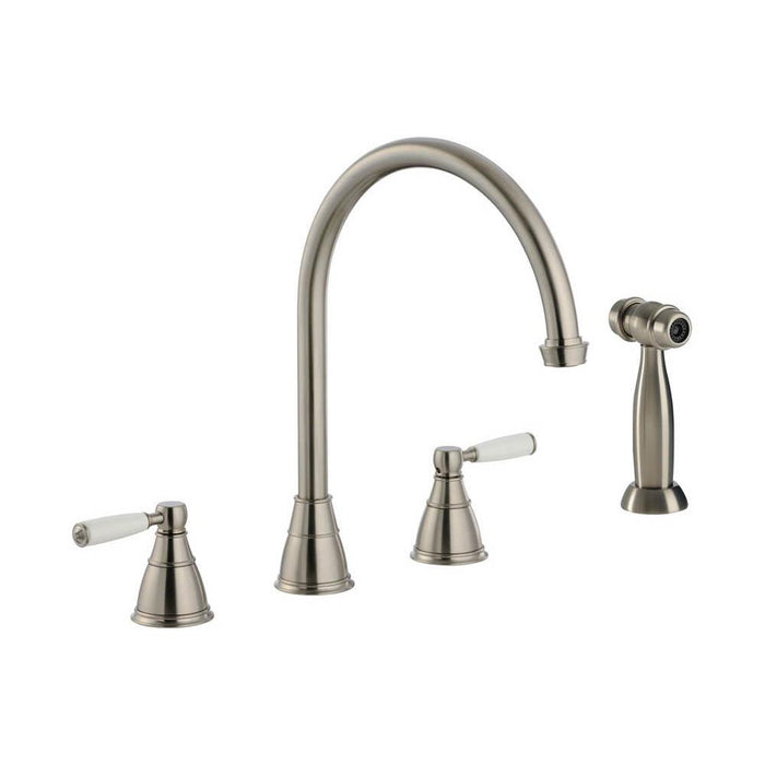Abode Astbury 3 Part Mixer Tap with Handspray - Unbeatable Bathrooms