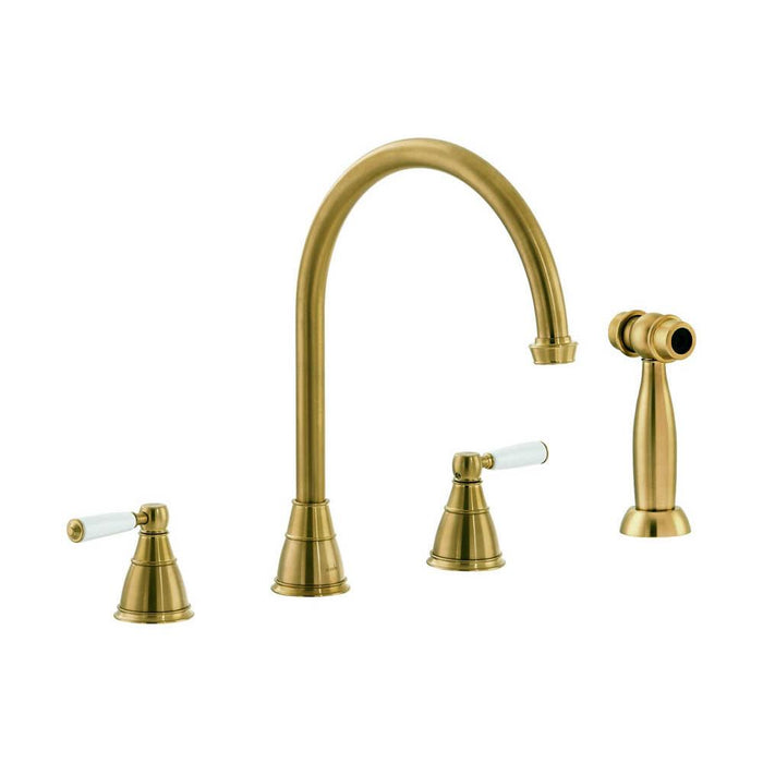 Abode Astbury 3 Part Mixer Tap with Handspray - Unbeatable Bathrooms