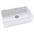 Abode Provincial Large 1.0 Bowl White Ceramic Undermount Kitchen Sink - Unbeatable Bathrooms