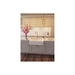 Abode Provincial Large 1.0 Bowl White Ceramic Undermount Kitchen Sink - Unbeatable Bathrooms