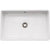 Abode Provincial Large 1.0 Bowl White Ceramic Undermount Kitchen Sink - Unbeatable Bathrooms