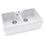 Abode Provincial Large 2.0 Bowl White Ceramic Undermount Kitchen Sink - Unbeatable Bathrooms