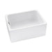 Abode New Belfast 1.0 Bowl White Ceramic Undermount Kitchen Sink - Unbeatable Bathrooms