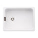 Abode New Belfast 1.0 Bowl White Ceramic Undermount Kitchen Sink - Unbeatable Bathrooms