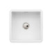 Abode Sandon 1 Bowel White Ceramic Undermount/Inset Kitchen Sink - Unbeatable Bathrooms