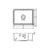 Abode Sandon Large 1 Bowel White Ceramic Undermount/Inset Kitchen Sink - Unbeatable Bathrooms