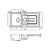 Abode Acton 1.5 Bowel & Drainer Ceramic Inset Sink - White - Unbeatable Bathrooms