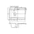 Abode Aspekt 1 Bowel & Drainer Granite Inset Sink - Black Metallic - Unbeatable Bathrooms