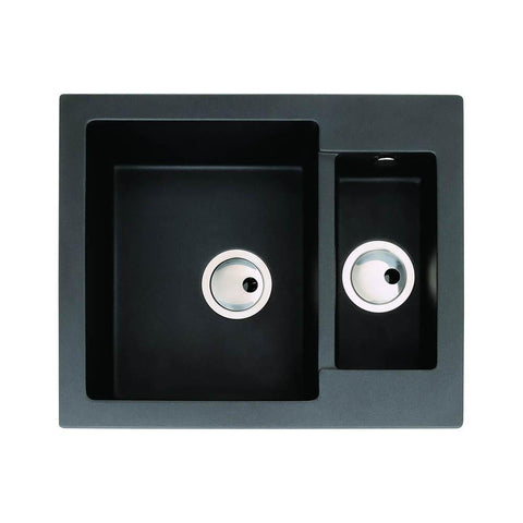 Abode Zero 1.5 Bowel Granite Inset Sink - Unbeatable Bathrooms