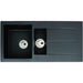 Abode Zero 1.5 Bowel & Drainer Granite Inset Sink - Unbeatable Bathrooms