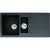 Abode Zero 1.5 Bowel & Drainer Granite Inset Sink - Unbeatable Bathrooms