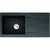 Abode Zero 1 Bowel & Drainer Granite Inset Sink - Unbeatable Bathrooms