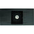 Abode Zero 1 Bowel & Double Drainer Granite Inset Sink - Unbeatable Bathrooms