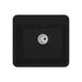 Abode Matrix GR10 1 Bowel Granite Inset Sink - Unbeatable Bathrooms