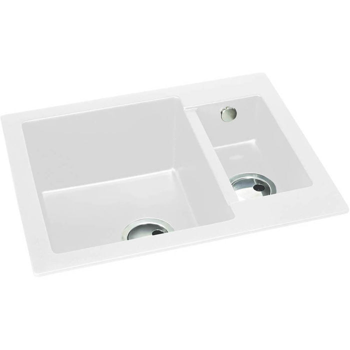 Abode Zero 1.5 Bowel Granite Inset Sink - Unbeatable Bathrooms