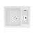 Abode Zero 1.5 Bowel Granite Inset Sink - Unbeatable Bathrooms
