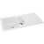 Abode Zero 1.5 Bowel & Drainer Granite Inset Sink - Unbeatable Bathrooms