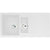 Abode Zero 1.5 Bowel & Drainer Granite Inset Sink - Unbeatable Bathrooms