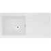 Abode Zero 1 Bowel & Drainer Granite Inset Sink - Unbeatable Bathrooms