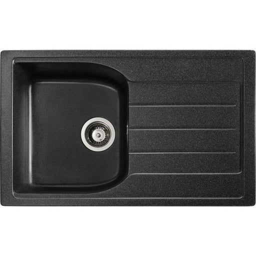 Abode Oriel 1 Bowel & Drainer Granite Inset Sink - Unbeatable Bathrooms