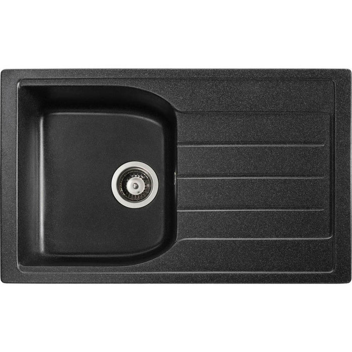Abode Oriel 1 Bowel & Drainer Granite Inset Sink - Unbeatable Bathrooms