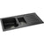 Abode Oriel 1.5 Bowel & Drainer Granite Inset Sink - Unbeatable Bathrooms