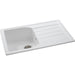 Abode Oriel 1 Bowel & Drainer Granite Inset Sink - Unbeatable Bathrooms