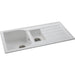 Abode Oriel 1.5 Bowel & Drainer Granite Inset Sink - Unbeatable Bathrooms