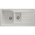Abode Oriel 1.5 Bowel & Drainer Granite Inset Sink - Unbeatable Bathrooms
