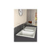 Abode Xcite 1.5 Bowel & Drainer Granite Inset Sink - Frost White - Unbeatable Bathrooms
