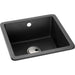 Abode Matrix Sq GR15 1 Bowel Granite Inset/Undermount Sink - Unbeatable Bathrooms