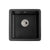 Abode Matrix Sq GR15 1 Bowel Granite Inset/Undermount Sink - Unbeatable Bathrooms