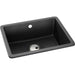 Abode Matrix Sq GR15 Large 1 Bowel Granite Inset/Undermount Sink - Unbeatable Bathrooms