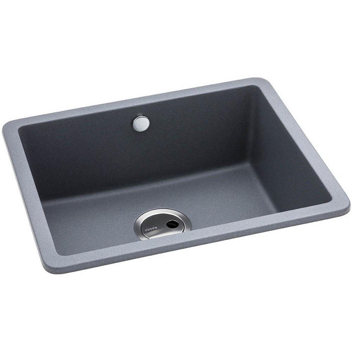 Abode Matrix Sq GR15 Large 1 Bowel Granite Inset/Undermount Sink - Unbeatable Bathrooms
