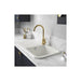 Abode Dune 1 Bowel & Drainer Granite Inset Sink - Unbeatable Bathrooms