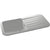 Abode Dune 1 Bowel & Drainer Granite Inset Sink - Unbeatable Bathrooms