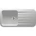 Abode Dune 1 Bowel & Drainer Granite Inset Sink - Unbeatable Bathrooms