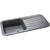 Abode Dune 1 Bowel & Drainer Granite Inset Sink - Unbeatable Bathrooms