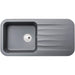 Abode Dune 1 Bowel & Drainer Granite Inset Sink - Unbeatable Bathrooms