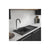 Abode Londa 1 Bowel & Drainer Granite Inset Sink - Unbeatable Bathrooms